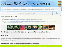 Tablet Screenshot of en.aqua-fish.net